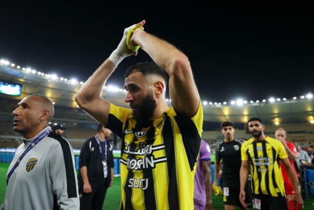 هدف بنزيمة ساعد الاتحاد على انتزاع النصر على التعاون في نهاية المباراة