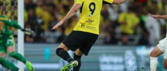 ساعدت ثنائية بنزيمة الاتحاد على الفوز على القادسية في نهائي كأس الملك